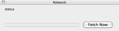 Network dialog Network dialog